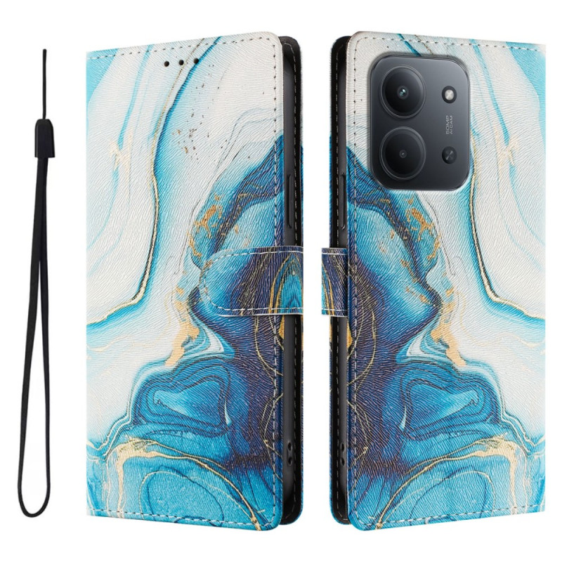 Capa Xiaomi Redmi 15C 5G / 4G Marble Blue