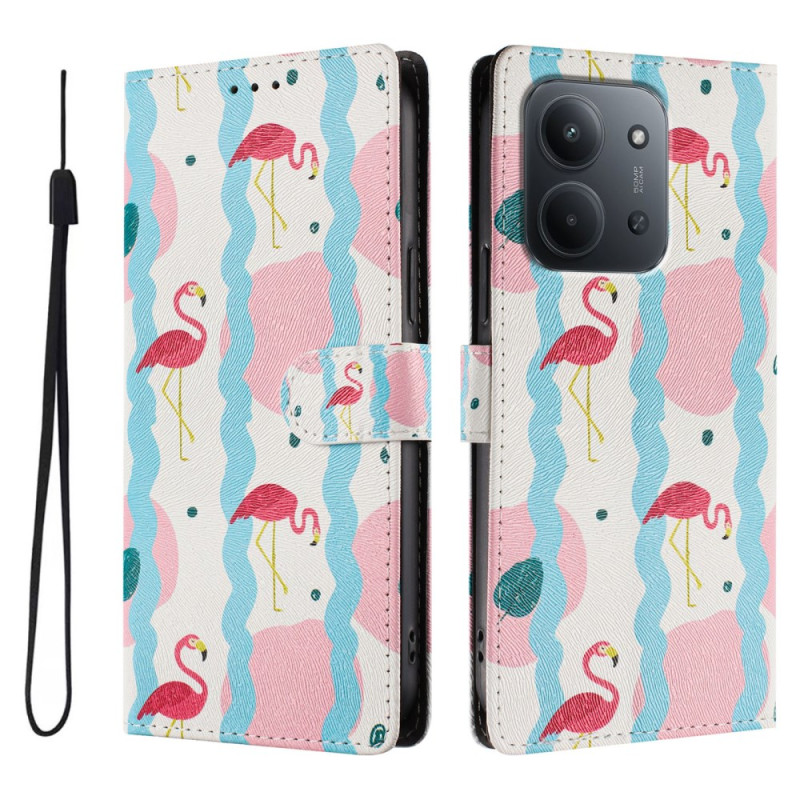 Capa Flamingo Rosa Xiaomi Redmi 15C