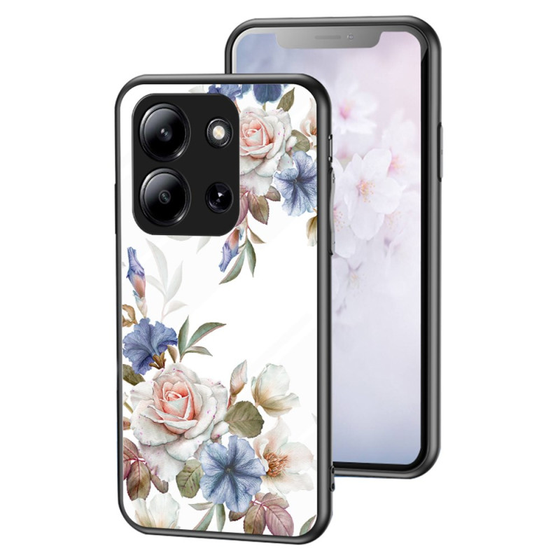 Xiaomi Redmi 15C 5G / 4G / Poco C85 4G Capa de vidro temperado floral