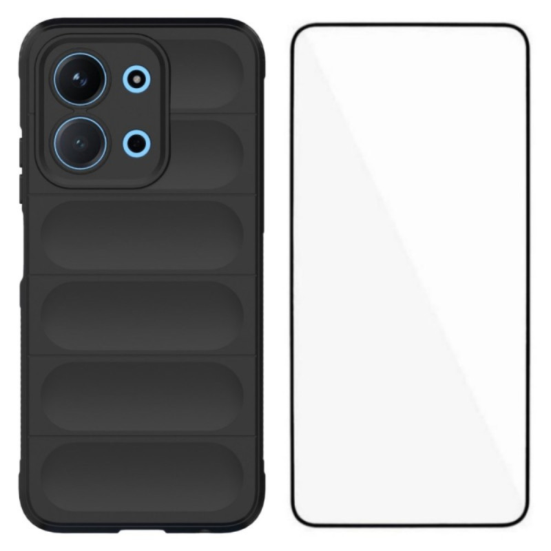 Capa antiderrapante Xiaomi Redmi 15C 5G / 4G com proteção de ecrã