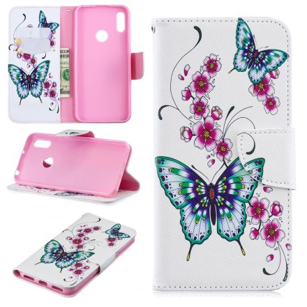 Capa Huawei Y6 2019 Wonderful Butterflies