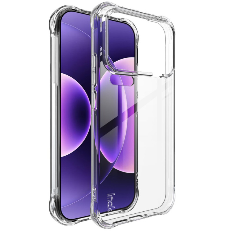 Capa reforçada transparente para Xiaomi 17 Pro Max