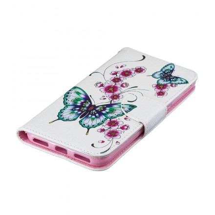 Capa Huawei Y6 2019 Wonderful Butterflies
