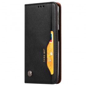 Capa Flip Cover Samsung Galaxy A50 Capa de cartão em pele
