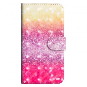 Capa Huawei Y6 2019 Gradient Glitter Magentas
