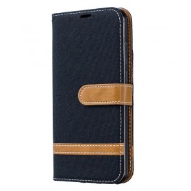 Huawei Y6 2019 Capa de tecido e de couro