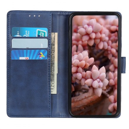 Huawei Y6 2019 Capa de Couro Retro Mate