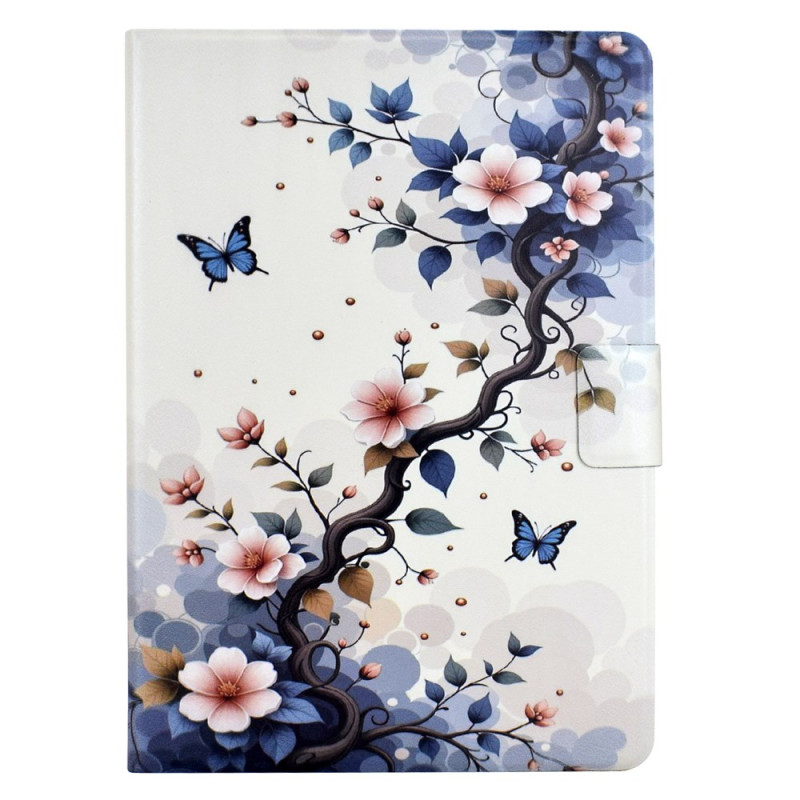 Capa para Samsung Galaxy Tab S11 Borboletas e Flores