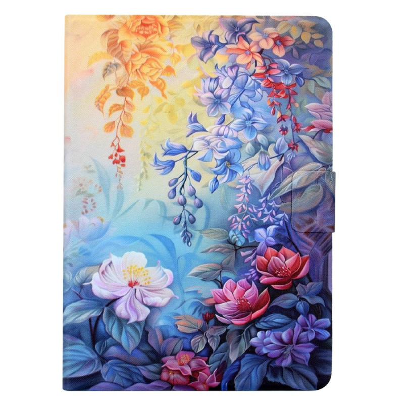 Capa para Samsung Galaxy Tab S11 Pintura floral