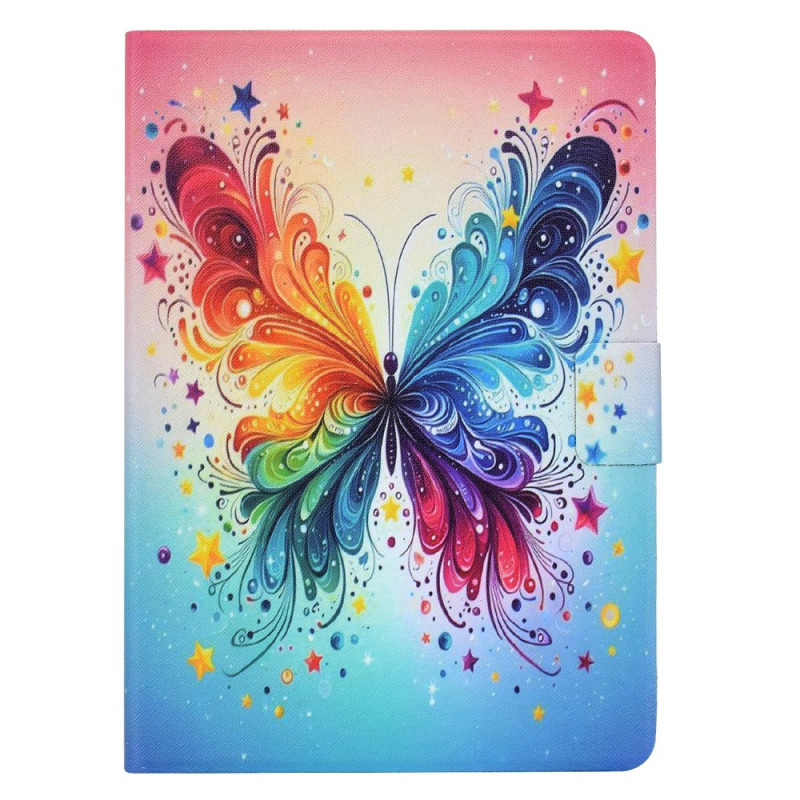 Capa borboleta em aguarela para Samsung Galaxy Tab S11