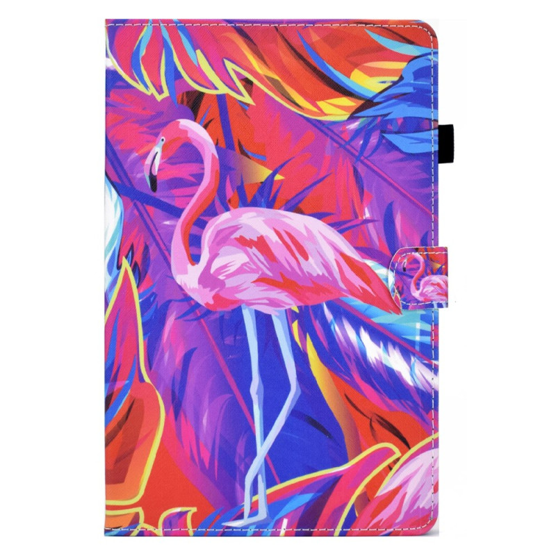 Capa para Samsung Galaxy Tab S11 Flamingo cor-de-rosa