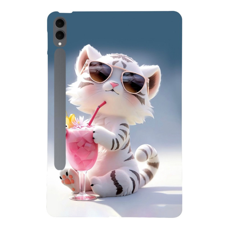 Samsung Galaxy Tab S11 Ultra Capa Tigre dos Desenhos Animados