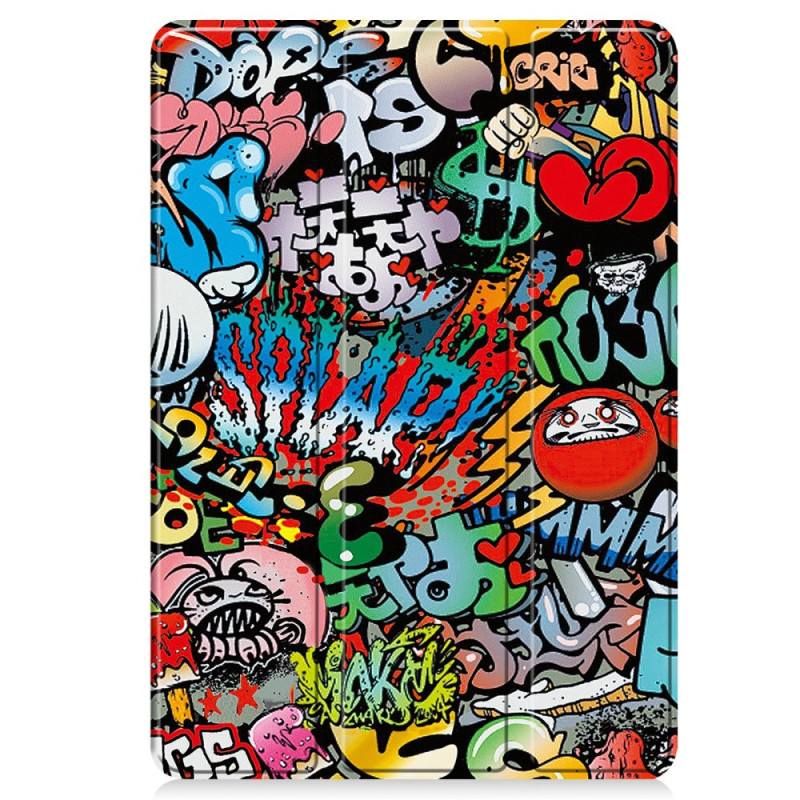 Capa inteligente
 Samsung Galaxy Tab S11 Stylus Case Graffiti