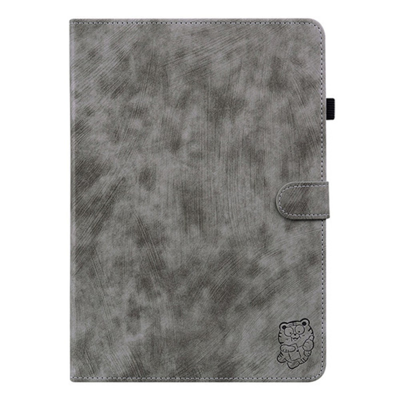 Capa para Samsung Galaxy Tab S11 Efeito camurça vintage