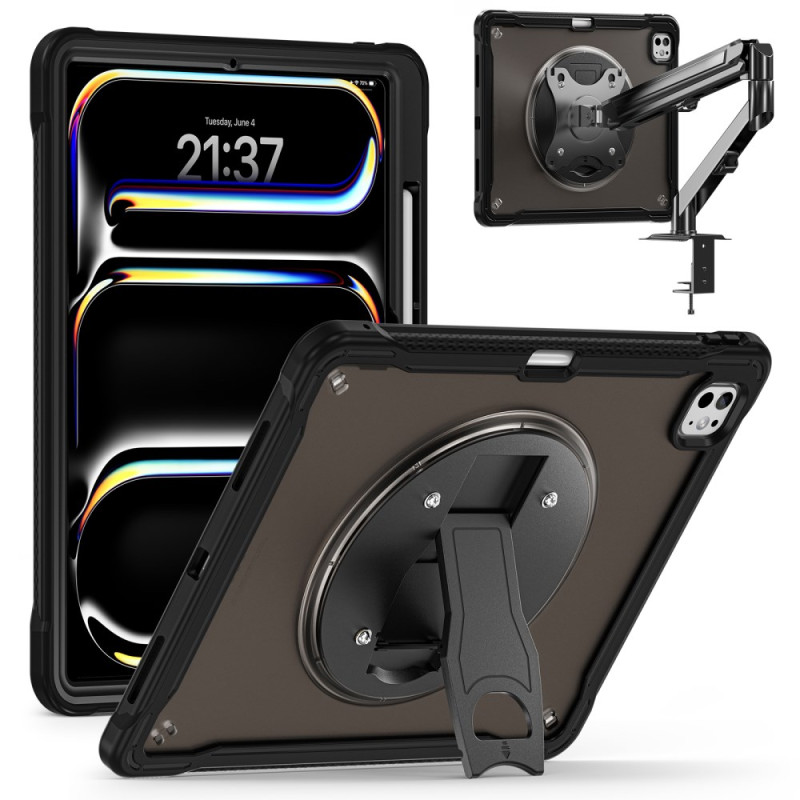 Capa translúcida para iPad Pro 13 (2025) / 13 (2024) com suporte