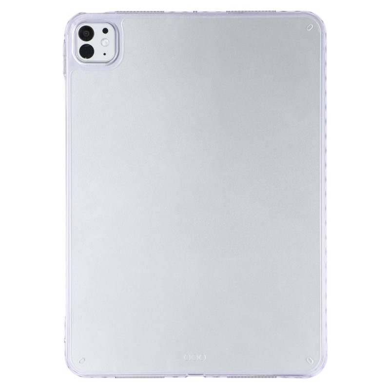 Capa transparente para iPad Pro 11 (2025) / 11 (2024) com rebordos coloridos