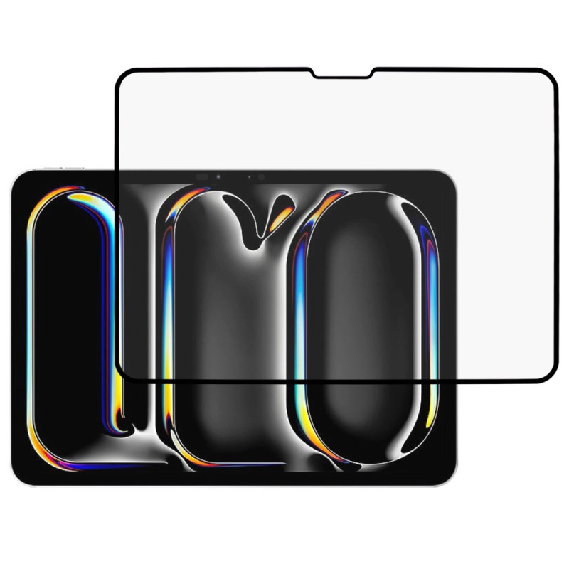 Protetor de ecrã integral de vidro temperado para iPad Pro 11 (2025) / 11 (2024)