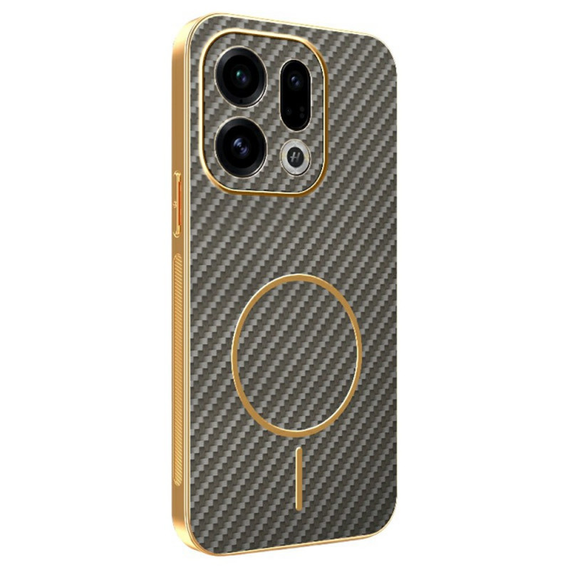 Capa com textura de fibra de carbono Oppo Find X9 5G