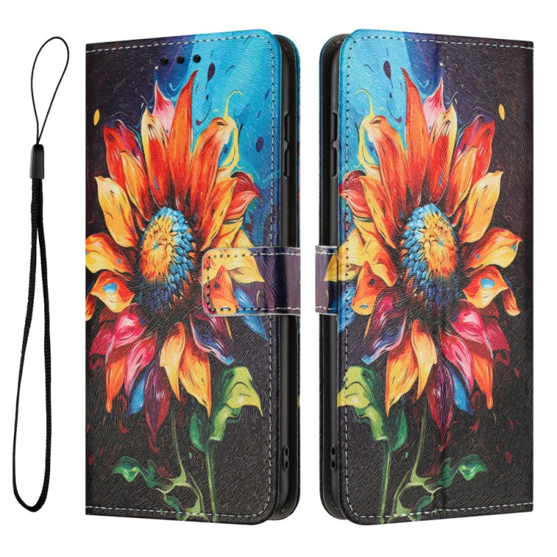 Capa girassol para Honor Magic 8 Lite