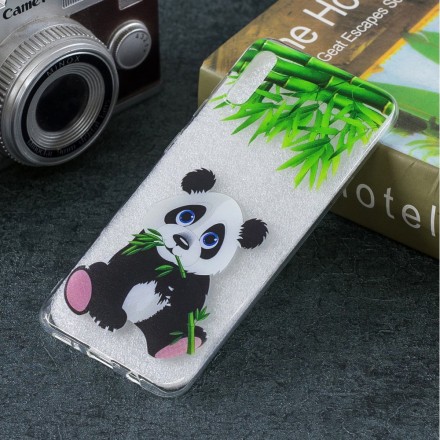 Samsung Galaxy A50 Capa transparente Panda Eat