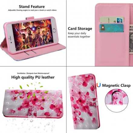 Capa Samsung Galaxy A50 Pink Flower