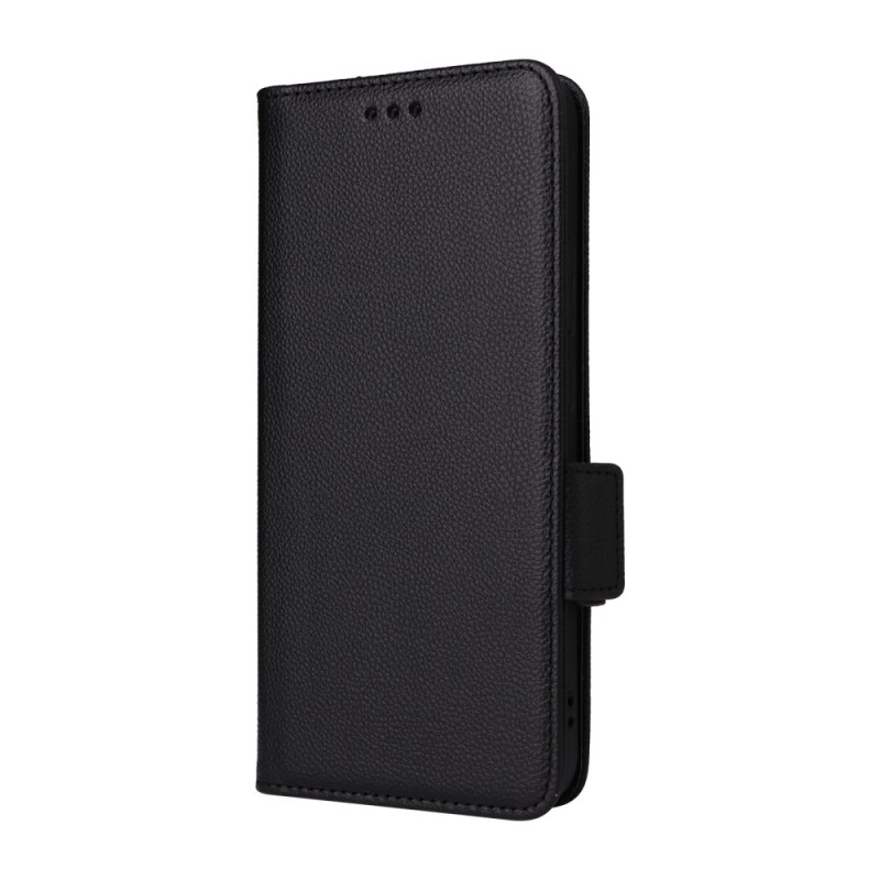 Capa em pele simulada para Honor Magic 8 Lite com correia