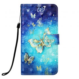 Capa Gold Butterfly Samsung Galaxy A50
