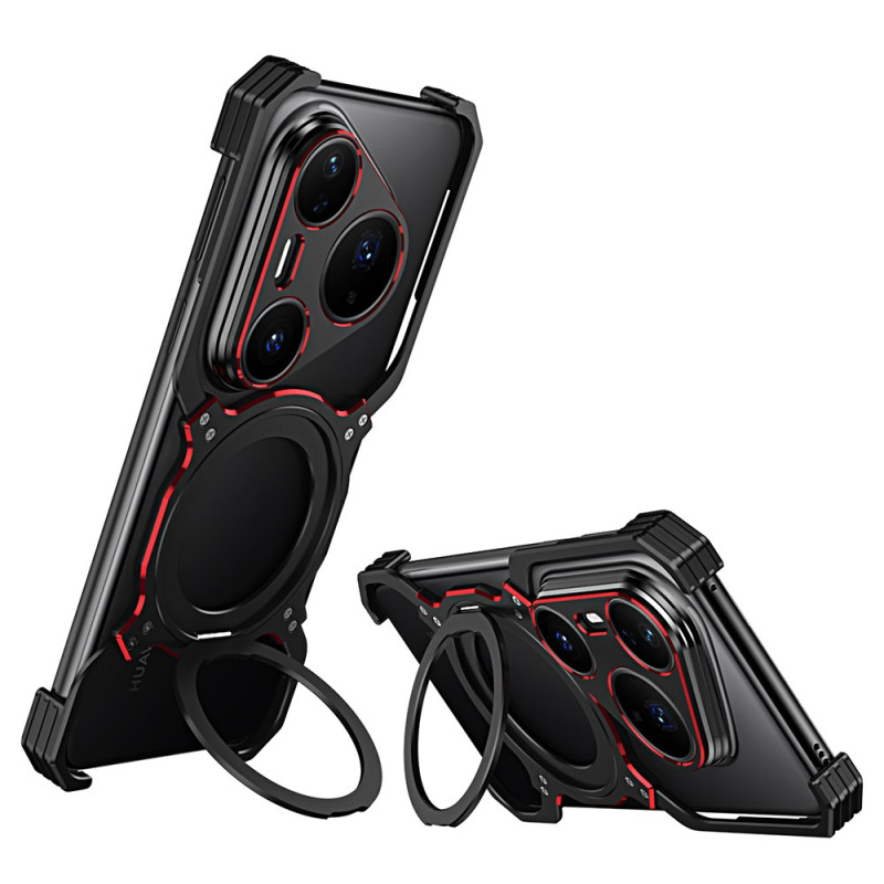 Capa para Huawei Pura 80 Pro com suporte integrado e suporte magnético