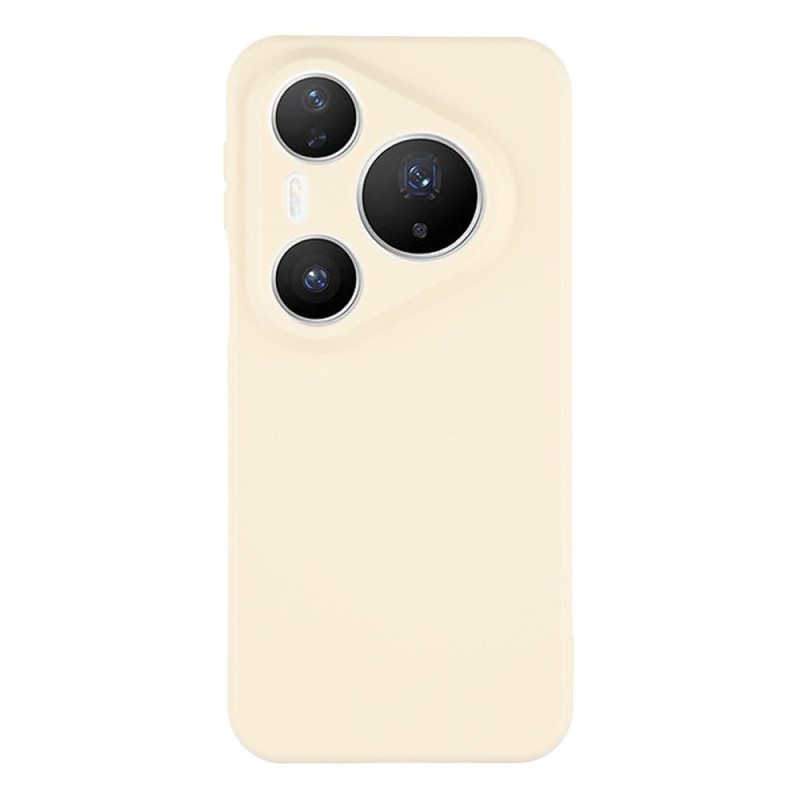 Capa de silicone para Huawei Pura 80 Pro Bordos rectos