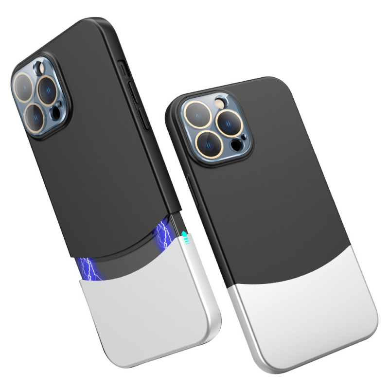 Capa amovível 2 em 1 para iPhone 14 Pro Max com película protetora de protecção para lente
