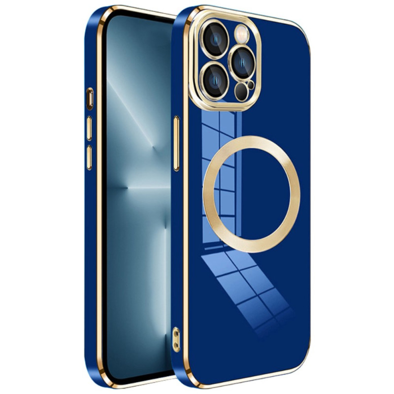 Capa para iPhone 14 Pro Max MagSafe Proteção da protecção para lente
 e anel magnético integrado