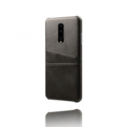 Capa de cartão de efeito coureiro OnePlus 7