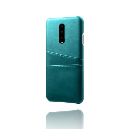 Capa de cartão de efeito coureiro OnePlus 7