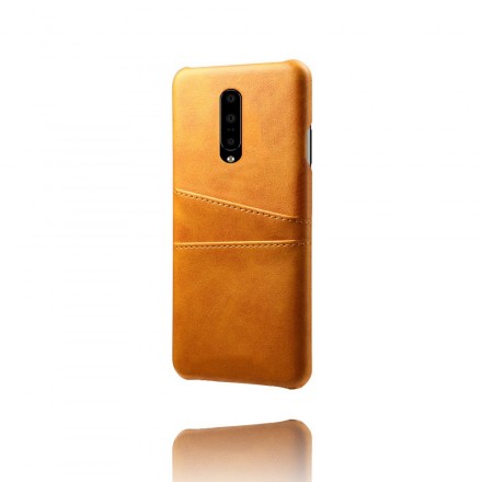 Capa de cartão de efeito coureiro OnePlus 7