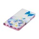 Samsung Galaxy A40 Case Butterflies e Flores Pintadas