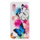 Samsung Galaxy A40 Case Butterflies e Flores Pintadas