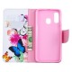 Samsung Galaxy A40 Case Butterflies e Flores Pintadas