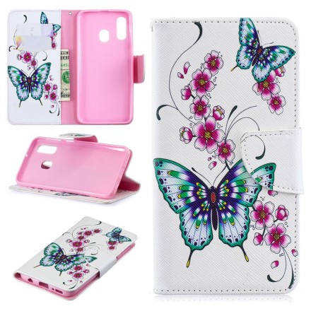 Capa Samsung Galaxy A40 Butterflies