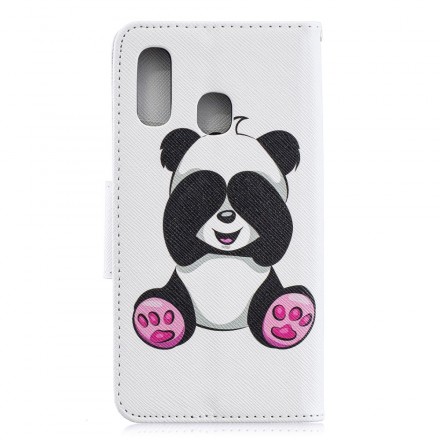Capa divertida Samsung Galaxy A40 Panda