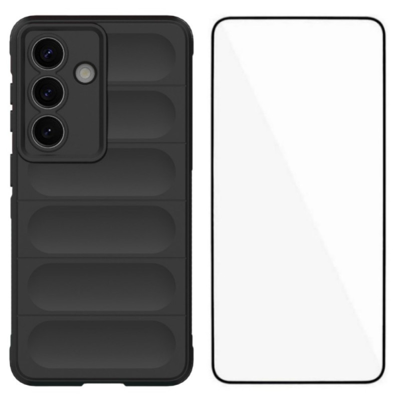 Capa antiderrapante para Samsung Galaxy S26 com protetor de ecrã