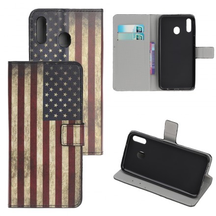 Samsung Galaxy A40 Case USA Bandeira