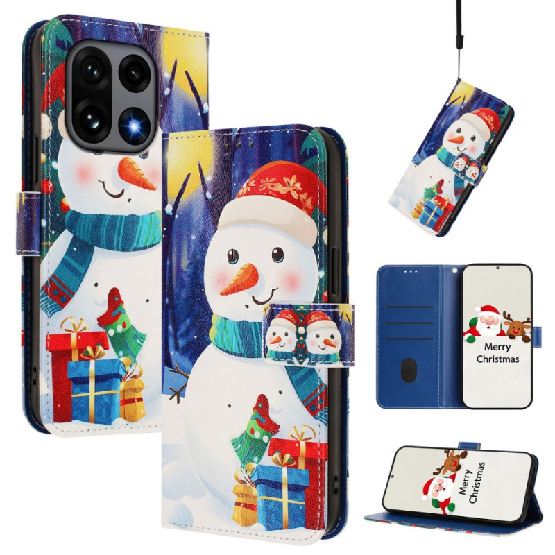 Capa com motivo de Natal para OnePlus 15