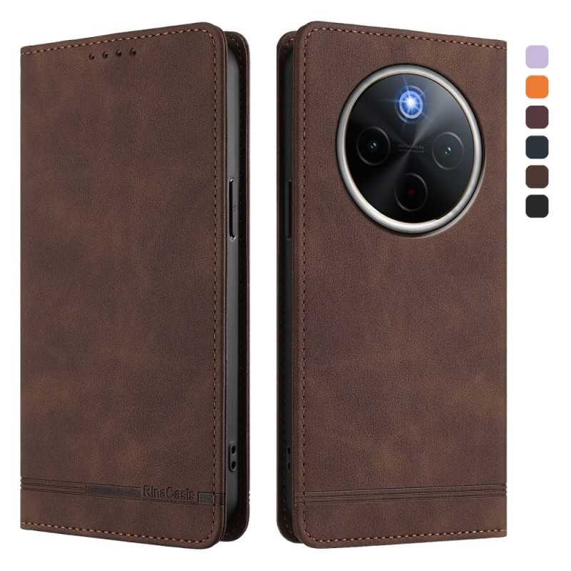 Capa Flip Cover Vivo X300 Pro Proteção RFID