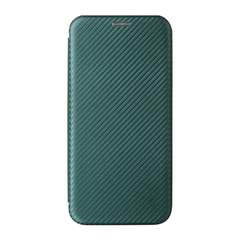 Capa flip Oppo A6 Pro 5G / 4G Fibra de carbono
