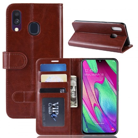 Capa Samsung Galaxy A40 Ultra Leatherette