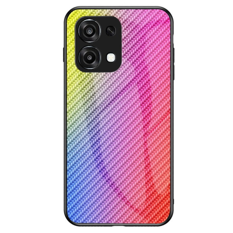 Capa de vidro temperado de fibra de carbono Oppo A6 Pro 5G
