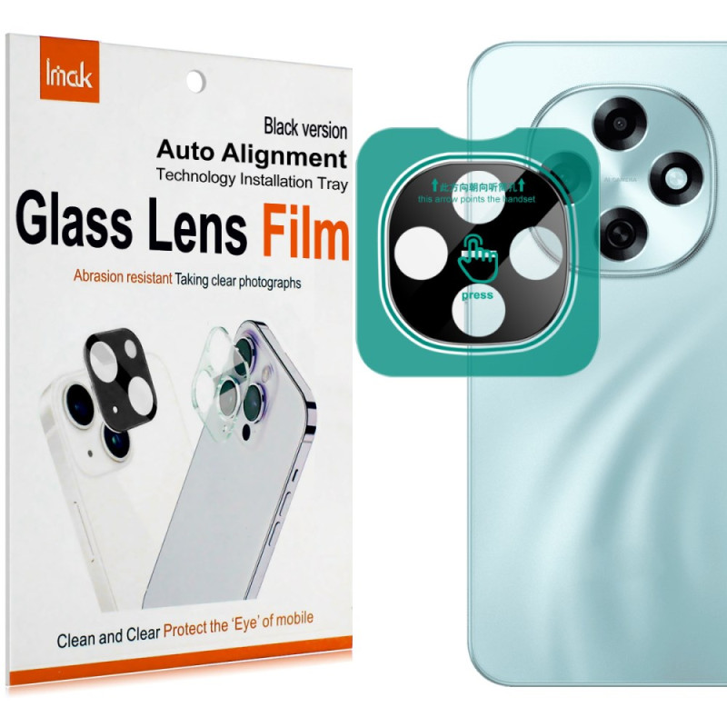 Protecção para lente
 protetora de vidro temperado para Oppo A6 Pro 5G com moldura de posicionamento automático