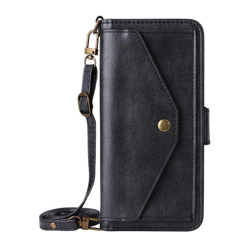 Capa Oppo A5 5G / 4G Vintage Wallet com alça de ombro
