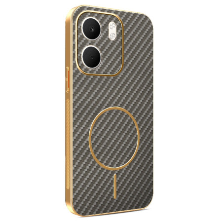 Capa com textura de fibra...