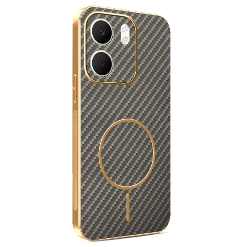 Capa com textura de fibra de carbono para Oppo A5X 5G